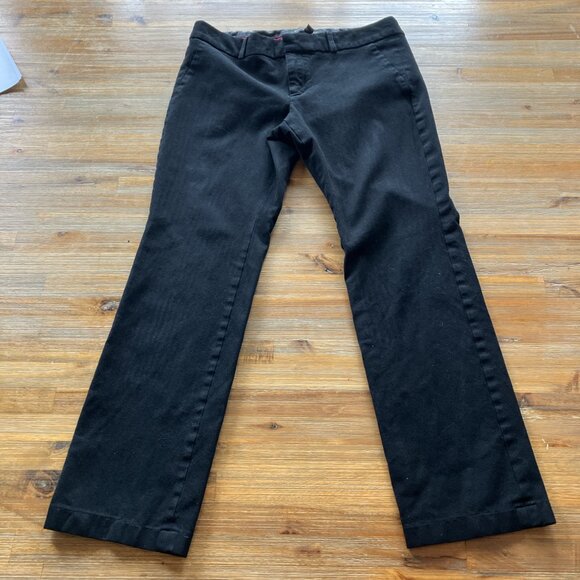 Banana Republic Sloan pant with stretch black size 2 short - Picture 2 of 5